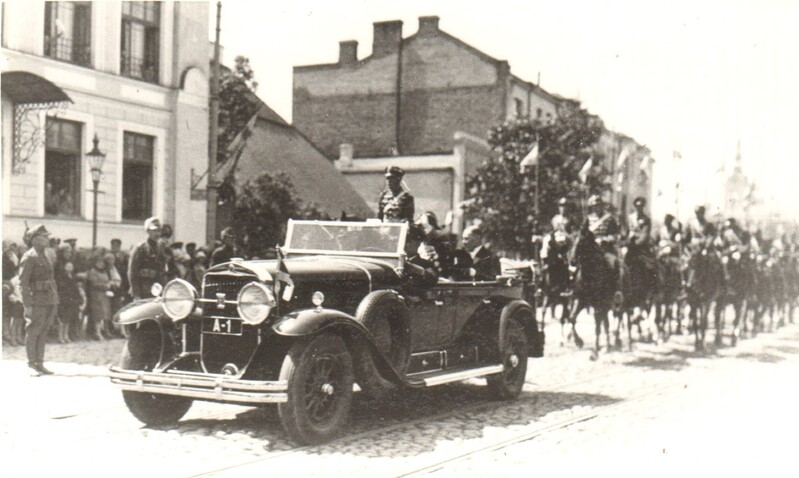 foto, Rootsi kuninga visiit Tallinna 1929.a.