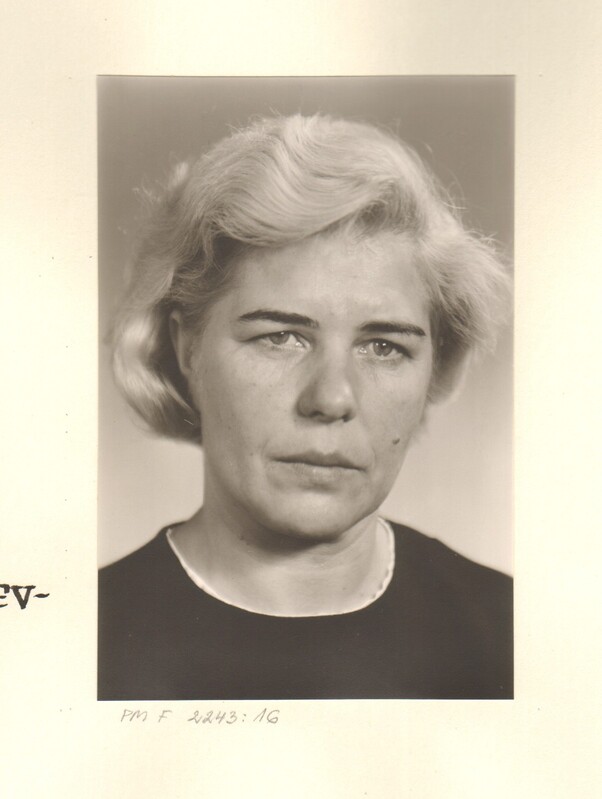 foto, Regina Laasnurm 1967.a.