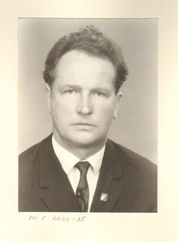 foto, Johannes Sarapuu 1969.a.