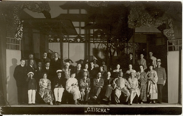 foto, operett Geiša Paides 1920-ndatel a.