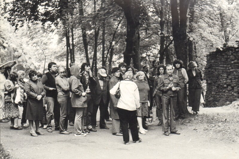 foto, Eesti restauraatorite seminar Paides 1983.a.