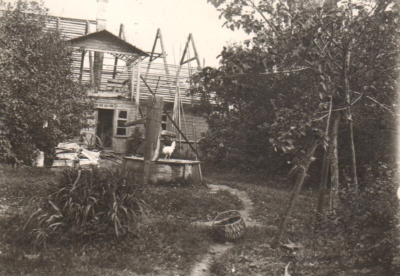 foto, vaade Kuuramatsi talu õuele Lõõla 1925