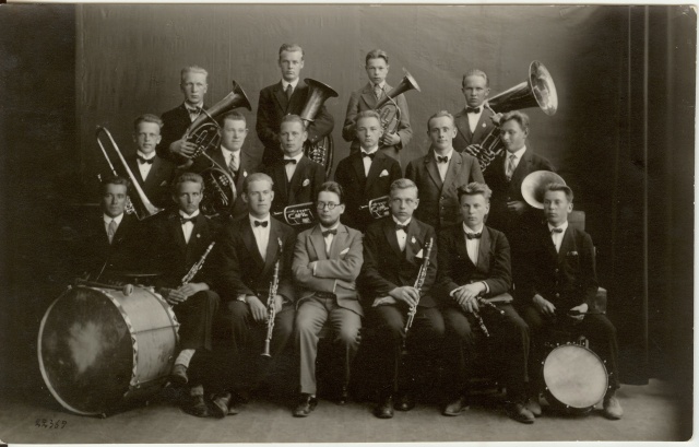 foto Järvamaa Paide Ühisgümnaasiumi kooliorkester 1926-28