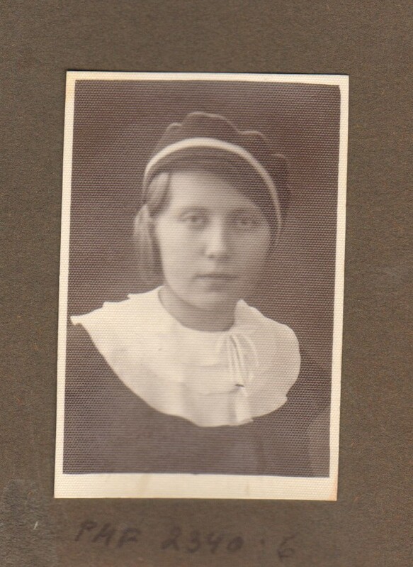 fotoportree Helmi Bergmann-Pärkma 1930-ndad