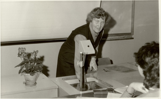 foto Koeru Keskkooli õpetaja Juta Rundu 1980-ndad