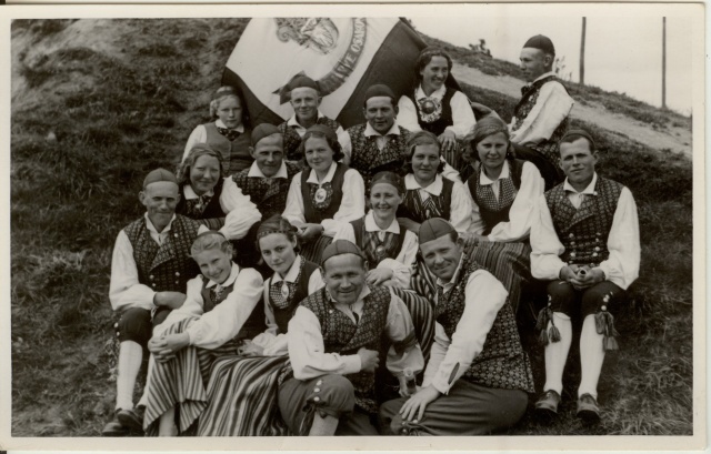 foto Paide rahvatantsijad 1930-ndad