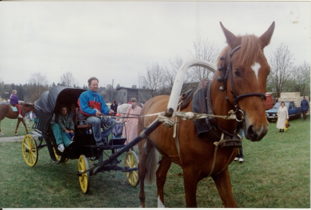 värvifoto Türi lillelaadal 1995