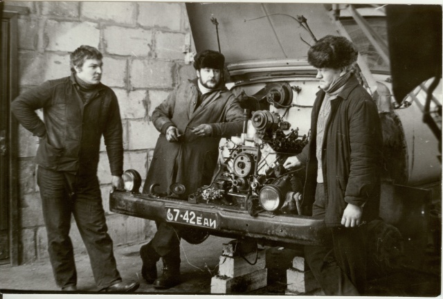 6 fotot Imavere kolhoosi argielu 1980-ndad