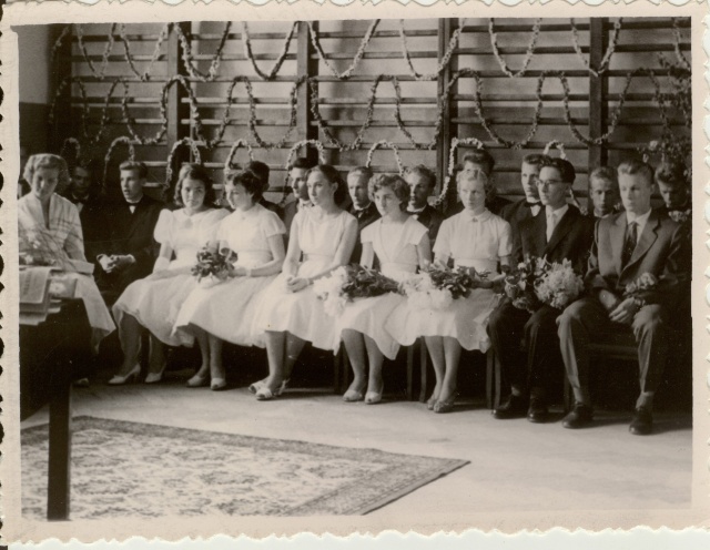 foto Paide Paide Keskkooli lõpetajad 1960