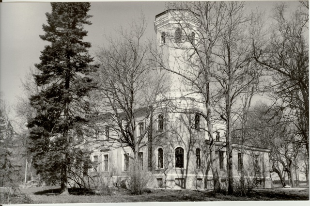 foto Väinjärve mõisahoone 1988