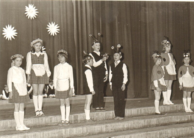 foto Paide 3.Keskkooli kevadpidu 1978
