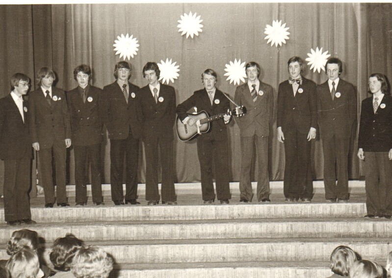 foto Paide 3.Keskkooli kevadpidu 1978