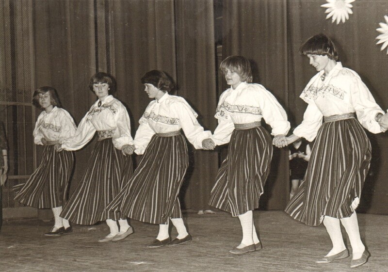 foto Paide 3.Keskkooli kevadpidu 1978