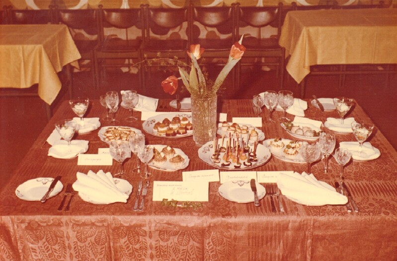 foto ÜTE Ühenduse kondiitrite võistlustööd Paide 1978