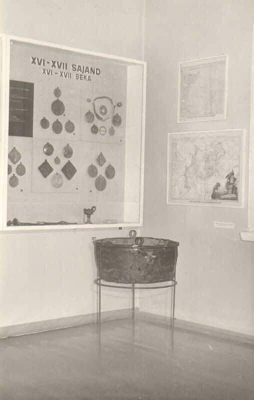 foto Paide Koduloomuuseumi ekspositsioon 1982