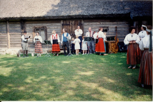 värvifoto Baltica 1995 külalised Vargamäel