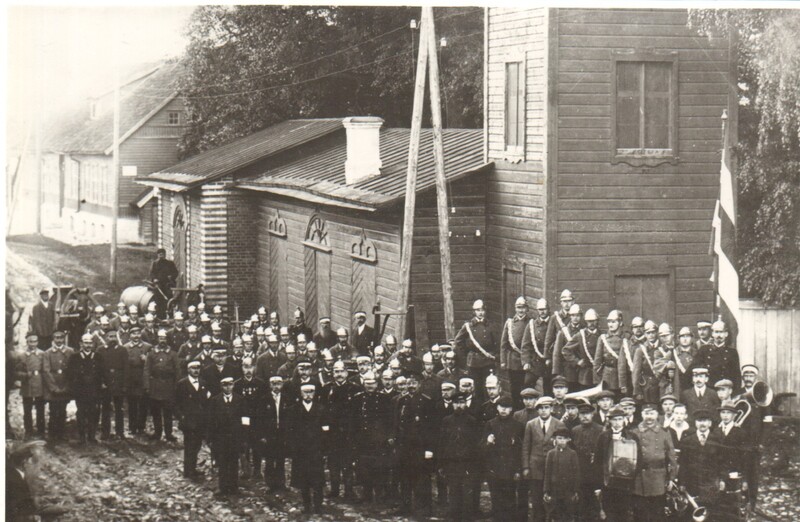 foto Paide tuletõrjujad 1930-ndad