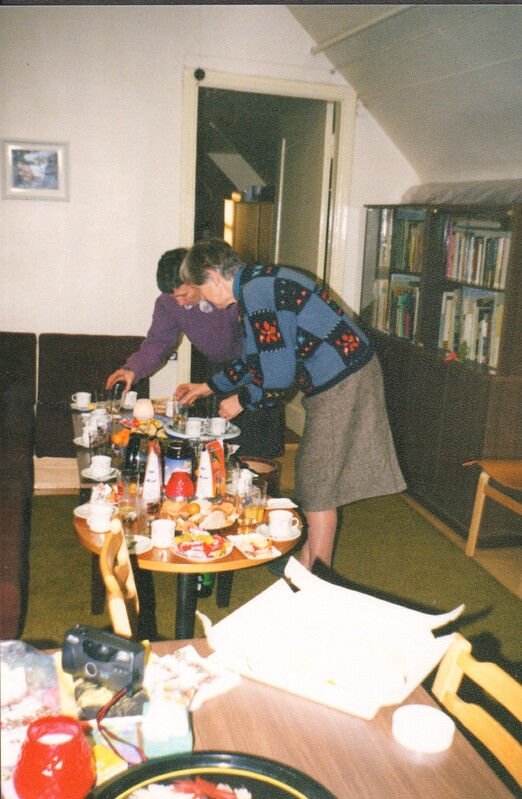 värvifoto jõulupidu Järvamaa Muuseumis 1996