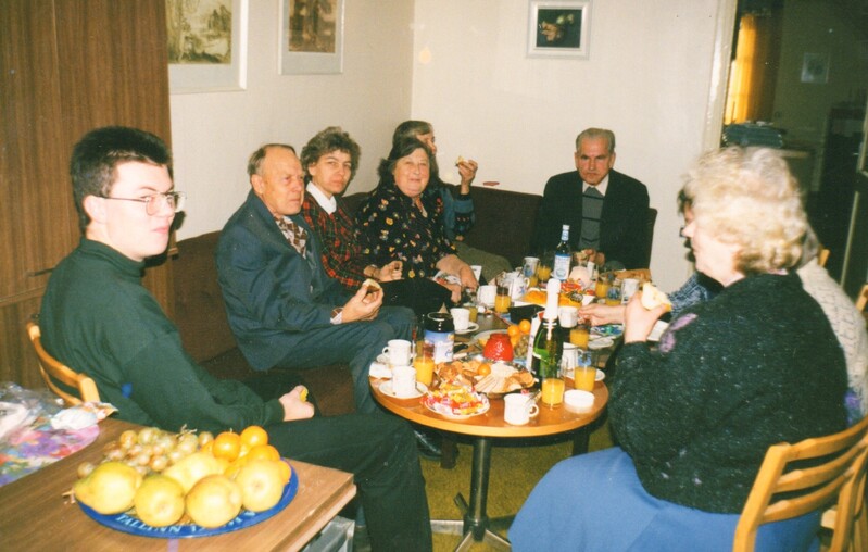 värvifoto jõulupidu Järvamaa Muuseumis 1996