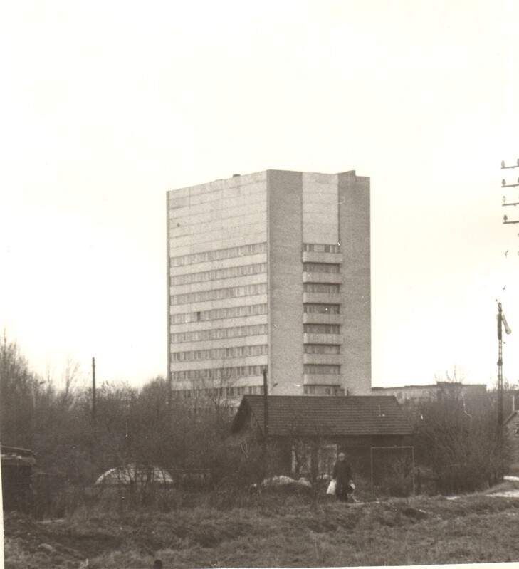 foto Paide veetorn-elamu 1980-ndad