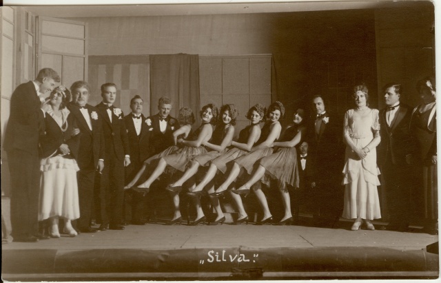 foto operet Silva tegelased laval Paide 1930-ndad