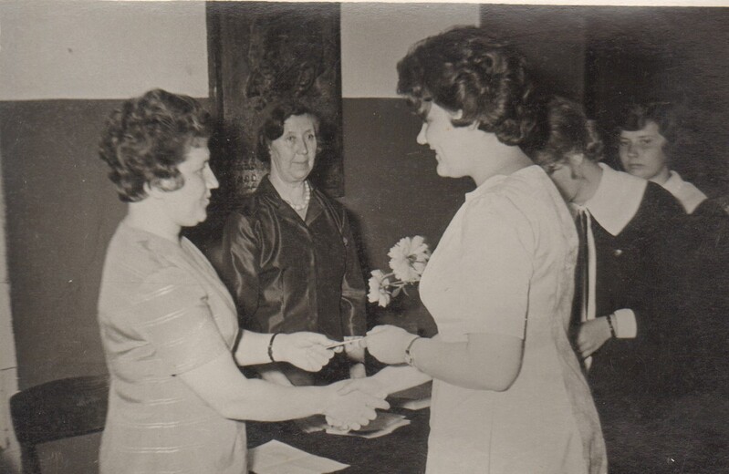 foto Paide Keskkooli lõpetajad 1963
