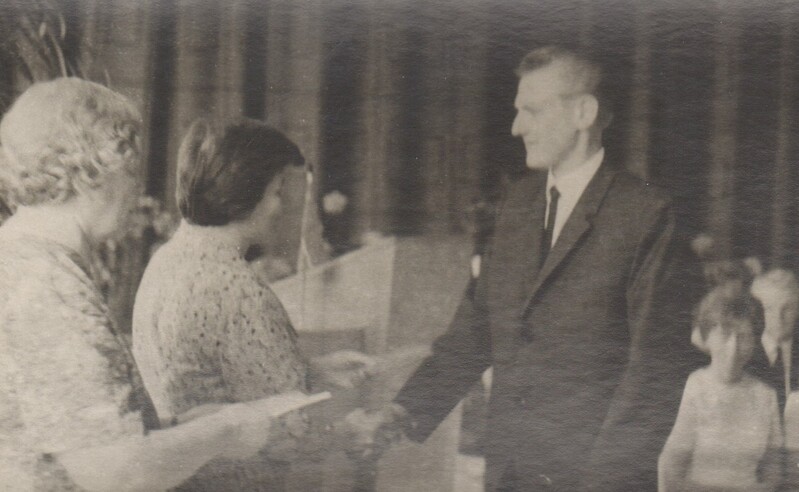 foto Paide Keskkooli lõpuaktus 1964