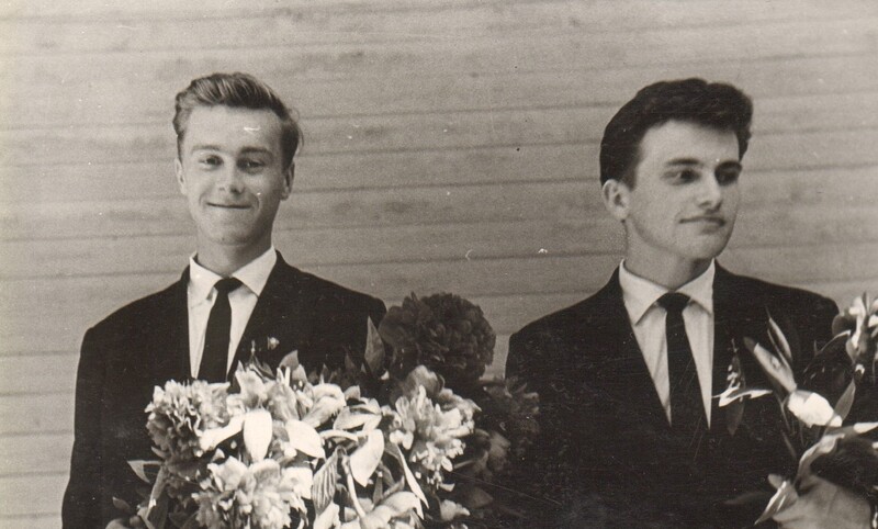 foto Paide Keskkooli lõpuaktus 1964