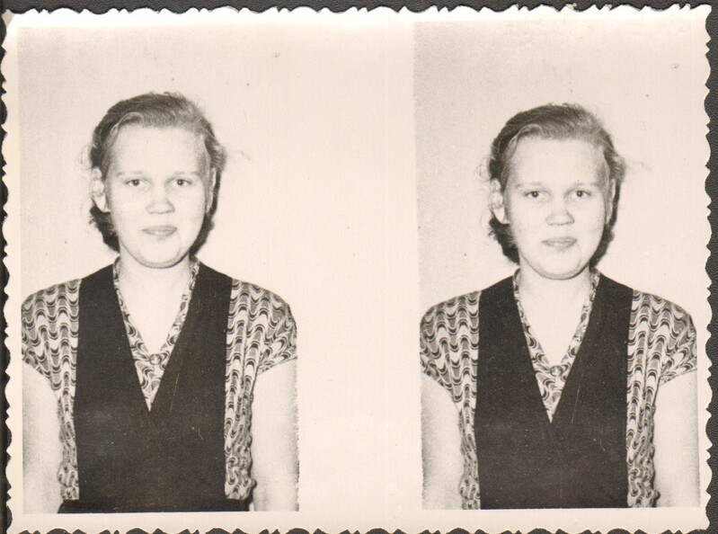 foto  Viivi Riesen 1950-60-ndad