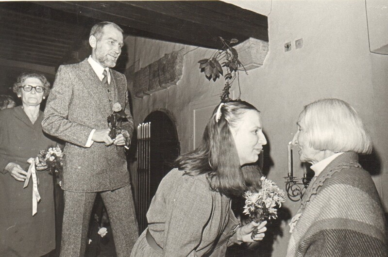 foto Helmi Tohvelmani 80. juubel 1980