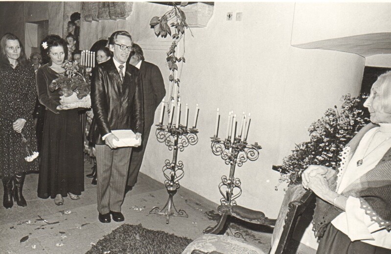 foto Helmi Tohvelmani 80. juubel 1980