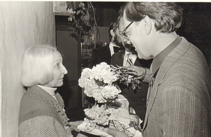 foto Helmi Tohvelmani 80. juubel 1980