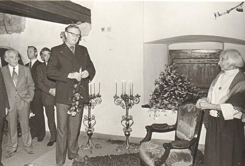 foto Helmi Tohvelmani 80. juubel 1980