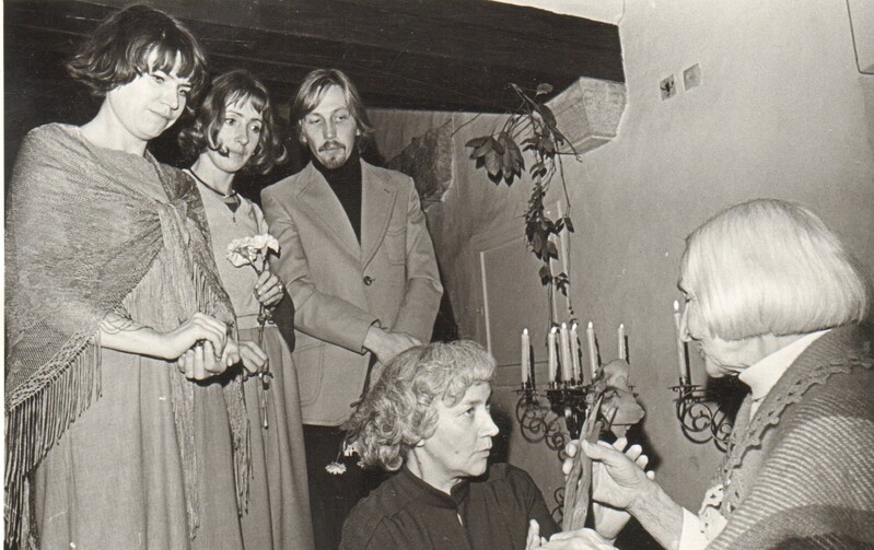 foto Helmi Tohvelmani 80. juubel 1980