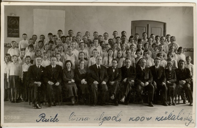 foto Paide Algkooli koor 1934