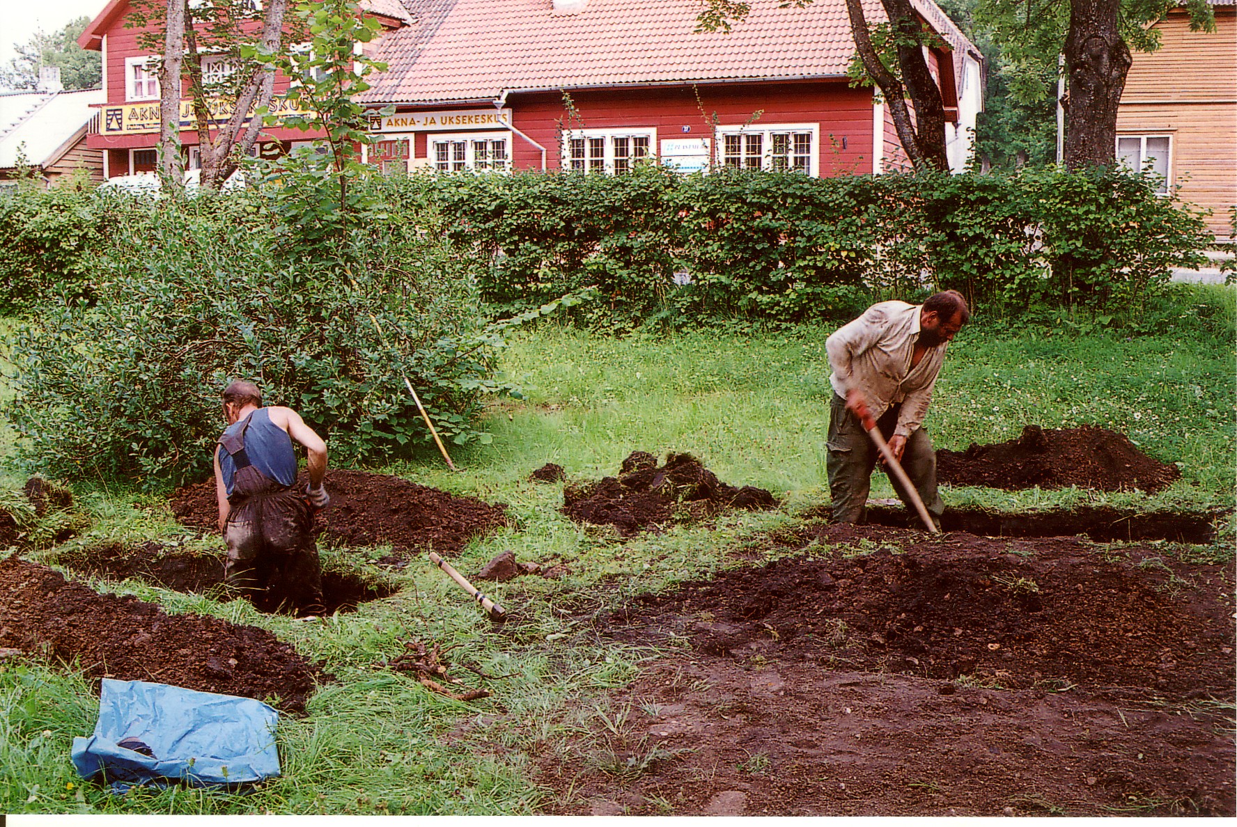 Kaevamised saksa kalmistul