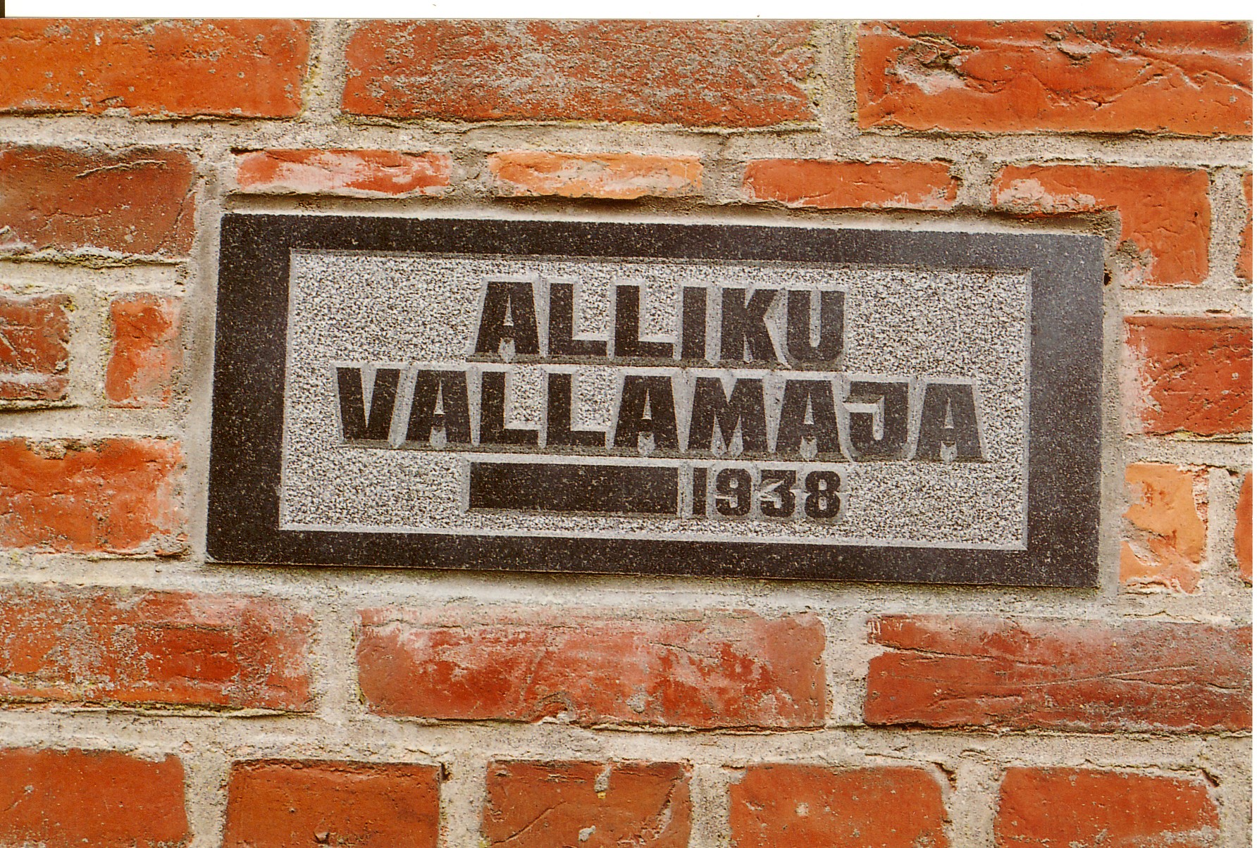 silt Alliku vallamajal