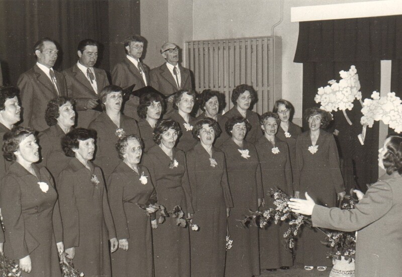 fotod,  Paide segakoor "Voog" 30.aastapäeva tähistamine 26.05.1979.a.