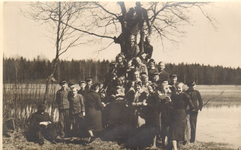 foto Türi kooliõpilased 1939.a.