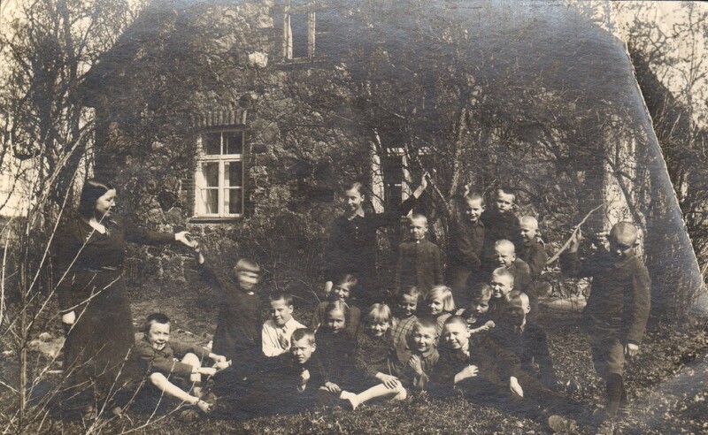 foto Udeva algkooli õpilased 1933.aasta kevadel