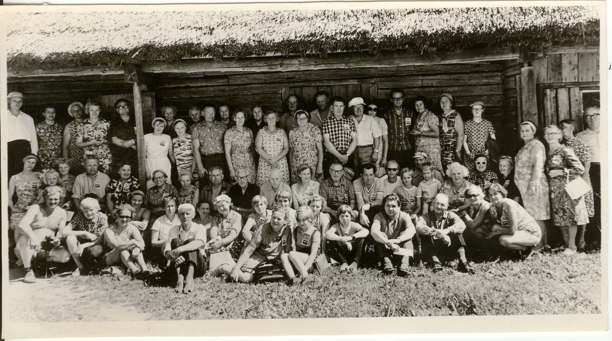 grupifoto, Looduskaitse Seltsi kokkutulek 1973.a. Vargamäel