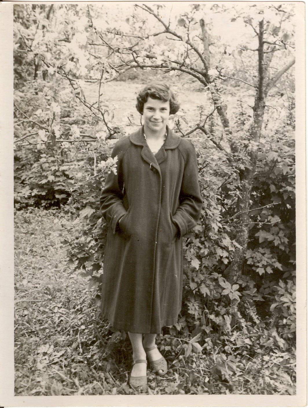 fotoportree, näitlejanna Karin Karm, lõpetas Paide KK 1950-ndatel a.