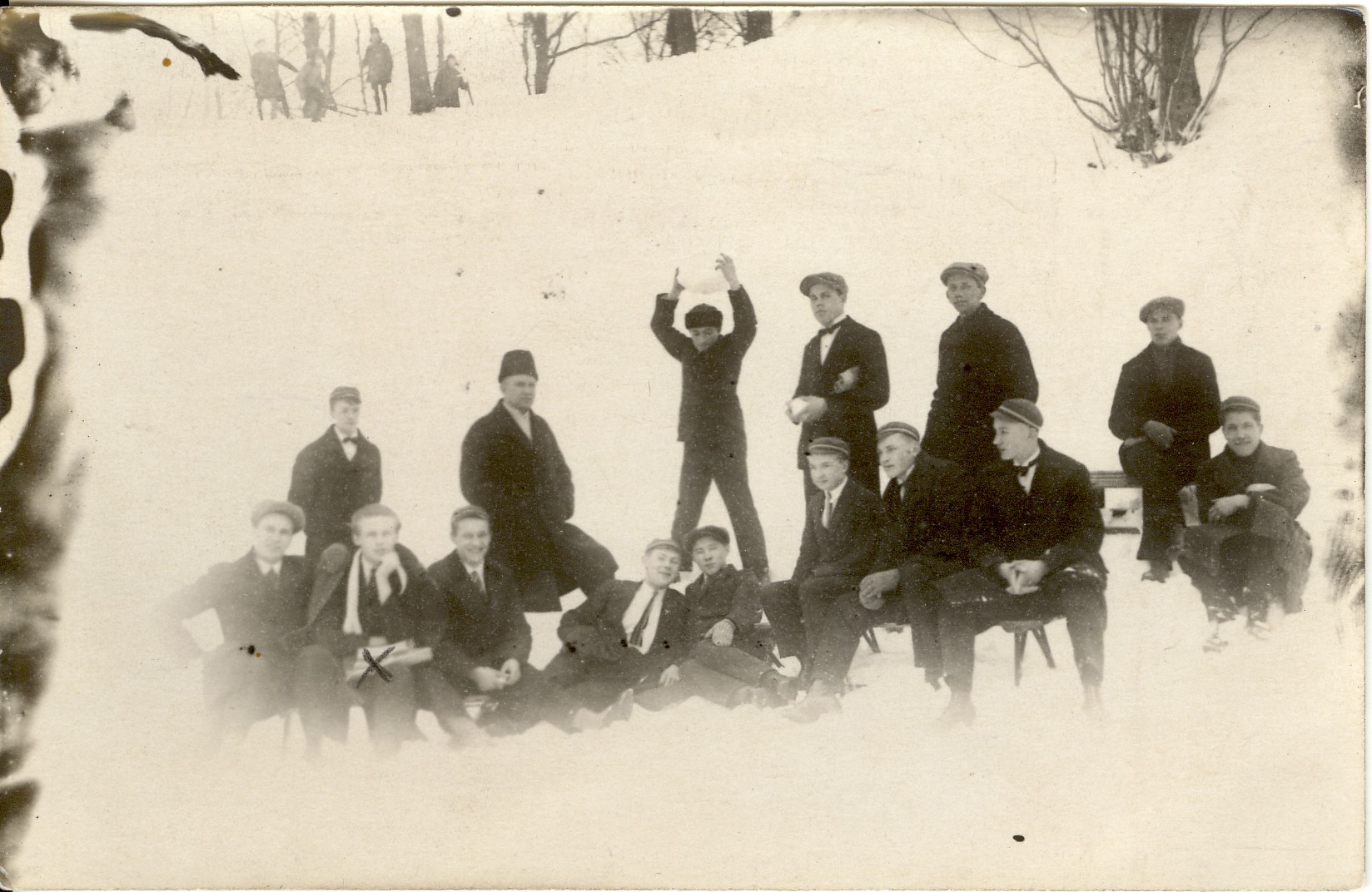 foto, Paide Ühisgümnaasiumi  3. lennu poistekamp 1926-27.a.