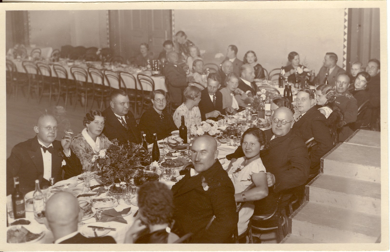 foto, pulmapidu (Suitsu pulmad) Paide Rahvamajas 29.08.1936.a.