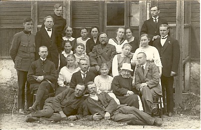 foto, Koeru haridusseltsi laulukoor 1919.a.