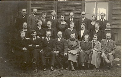 foto, Koeru haridusseltsi laulukoor 1924.a.