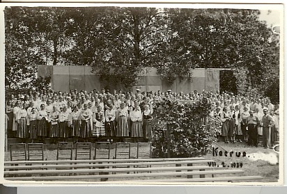 foto, Koeru laulupäeval 1939.a.