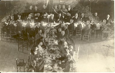 foto, Koeru tuletõrjujate pidu 1920-ndatel a.