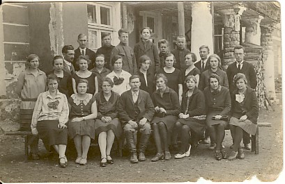 foto, Aruküla Täienduskooli õpilased arvatavasti 1923.a.