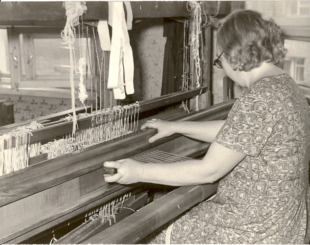 foto, vaibakudumise tsehhis Türil 1964.a.